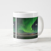Alaska-Vorhang-Ruf Jumbo-Tasse (Vorderseite Rechts)