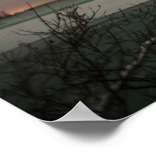 Alaska-Vorhang-Ruf Poster (Ecke)