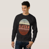 Alaska Waikiki Beach Sunset 4 Sweatshirt (Vorne ganz)