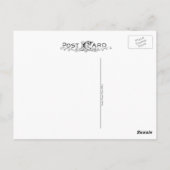 Alaska-Waldbrand in den 40er Jahren Postkarte (Rückseite)