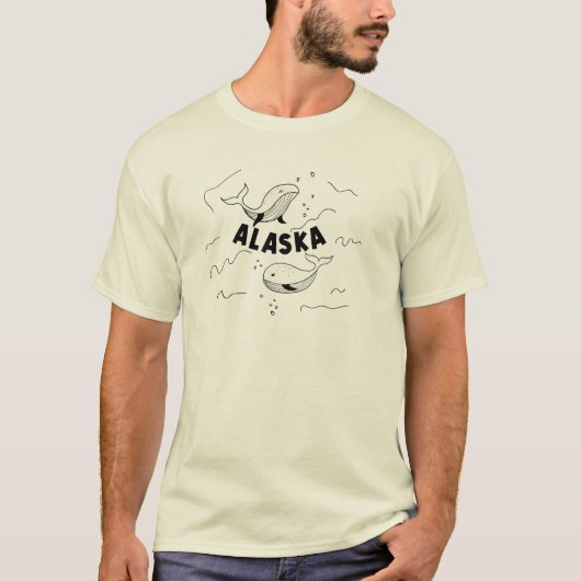 Alaska-Wale T-Shirt (Vorderseite)