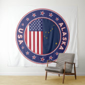 Alaska Wandteppich (Beispiel (Horizontal))