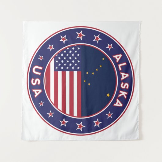 Alaska Wandteppich (Vorderseite (Horizontal))