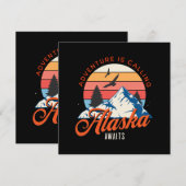 Alaska wartet! einladung (Vorne/Hinten)