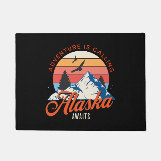 Alaska wartet! fußmatte (Vorderseite)