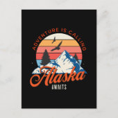 Alaska wartet! postkarte (Vorderseite)