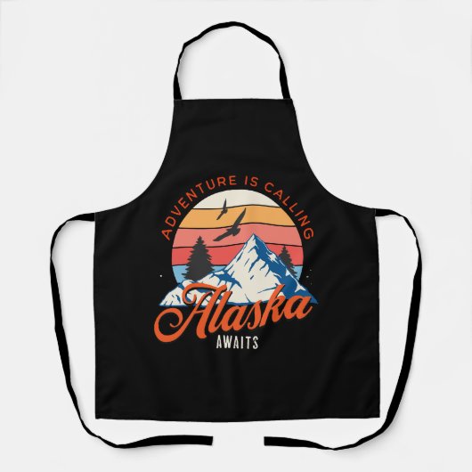 Alaska wartet! schürze (Vorderseite)