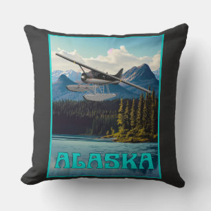 Alaska-Wasserflugzeug Kissen