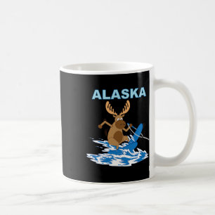 Alaska Wasserskiurlaub am Moose Lake Kaffeetasse