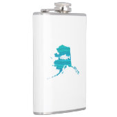 Alaska Wave Lachs Fischen Flachmann (Rechts)