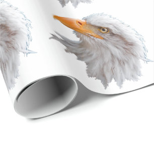 Alaska-Weißkopfseeadler-Geschenkpapier (Farbe wähl Geschenkpapier