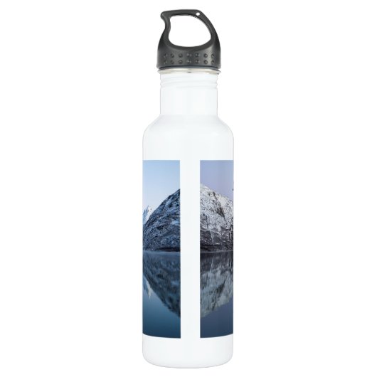 Alaska Weltfrieden Edelstahlflasche (Rückseite)