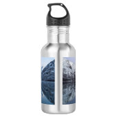 Alaska Weltfrieden Edelstahlflasche (Rückseite)
