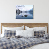 Alaska Weltfrieden Leinwanddruck (Insitu (Schlafzimmer))