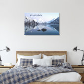 Alaska Weltfrieden Leinwanddruck (Insitu (Schlafzimmer))