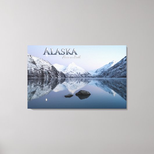 Alaska Weltfrieden Leinwanddruck (Vorderseite)