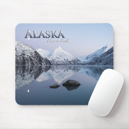 Alaska Weltfrieden Mousepad (Mit Mouse)