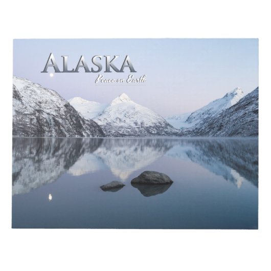 Alaska Weltfrieden Notizblock (Vorderseite)