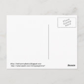 Alaska-Weltfrieden Postkarte (Rückseite)