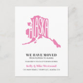 ALASKA We've moved New address New Home Postkarte (Vorderseite)
