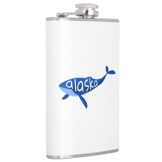 Alaska Whale Flachmann (Rechts)