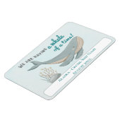 Alaska Whale Hütte Schifffahrtsgesellschaft Magnet (Linke Seite)