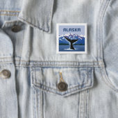 Alaska | Whale Tale Button (Beispiel)
