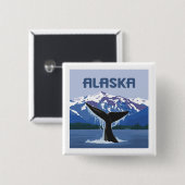 Alaska | Whale Tale Button (Vorne & Hinten)