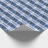 Alaska | Whale Tale Geschenkpapier (Ecke)