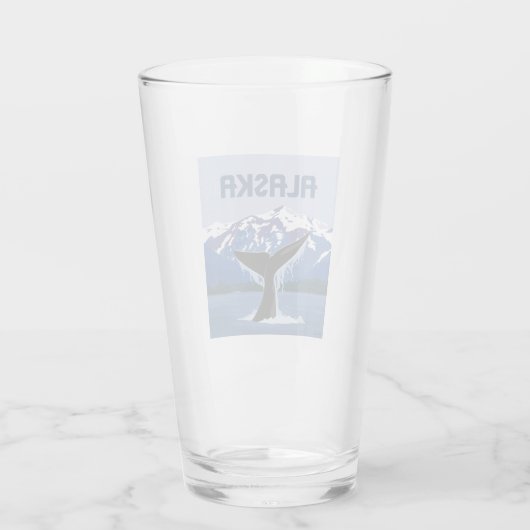 Alaska | Whale Tale Glas (Rückseite)