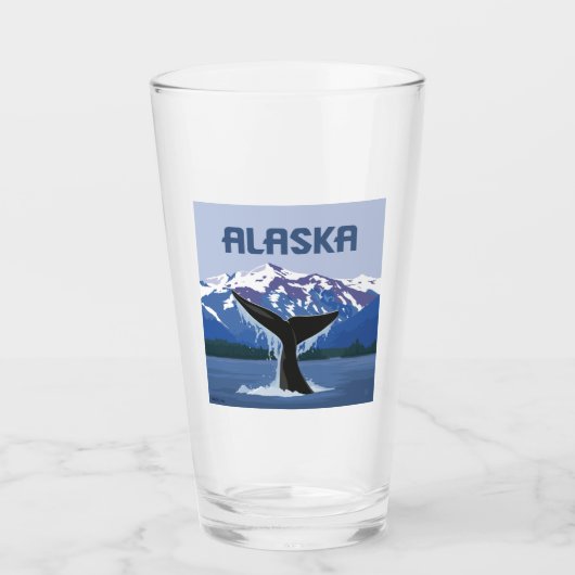 Alaska | Whale Tale Glas (Vorderseite)