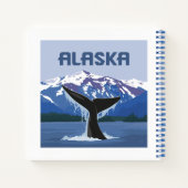 Alaska | Whale Tale Notizblock (Rückseite)
