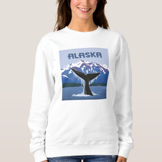 Alaska | Whale Tale Sweatshirt (Vorderseite)