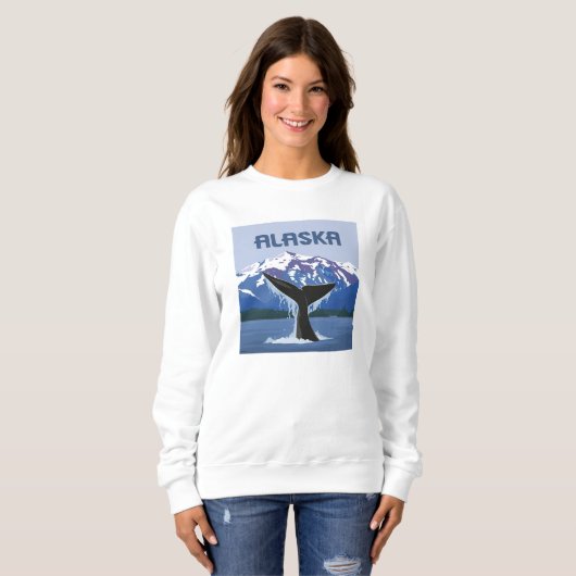 Alaska | Whale Tale Sweatshirt (Vorne ganz)