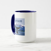 Alaska | Whale Tale Tasse (Vorderseite Links)