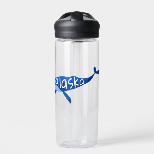 Alaska Whale Trinkflasche (Vorderseite)