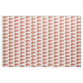 ALASKA Wild Alaskan Lachs Fischfilet Meeresfrüchte Stoff (Yard (91,4 cm))