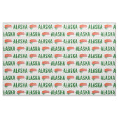 ALASKA Wild Alaskan Lachs Fischfilet Meeresfrüchte Stoff (Fat Quarter (45,7 x 55,9 cm))
