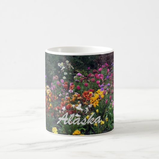 Alaska Wildblumen Kaffeetasse (Mittel)