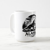 Alaska Wilder Norden Kaffeetasse (Vorderseite Links)
