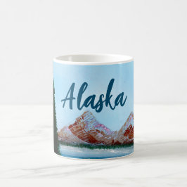 Alaska Wilderness Landschaft Kaffeetasse