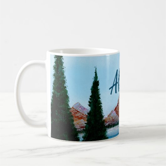 Alaska Wilderness Landschaft Kaffeetasse (Links)