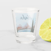 Alaska Wilderness Schnapsglas (Rückseite)