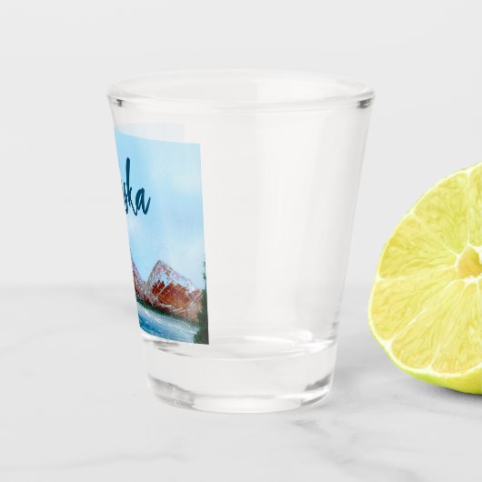 Alaska Wilderness Schnapsglas (Rechts)