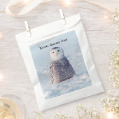 Alaska Wildlife Arctic Snowy Owl Geschenktütchen (Ausgeschnitten)