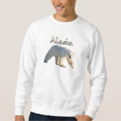 Alaska Wildlife Polar Bear Sweatshirt (Vorderseite)