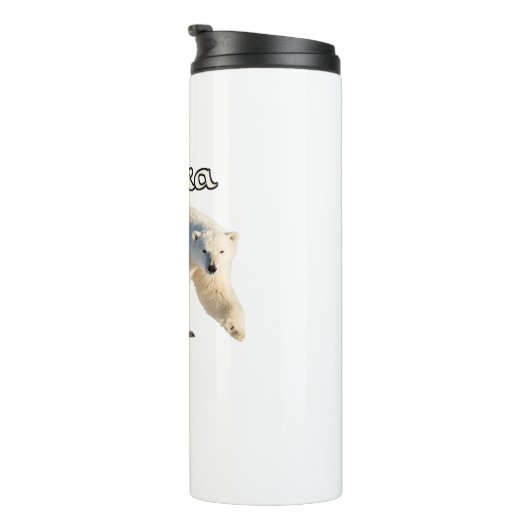 Alaska Wildlife Polar Thermol Tumbler Thermosbecher (Nach rechts gedreht)