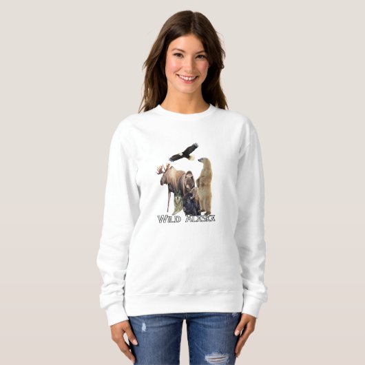 Alaska Wildlife Sweatshirt (Vorne ganz)