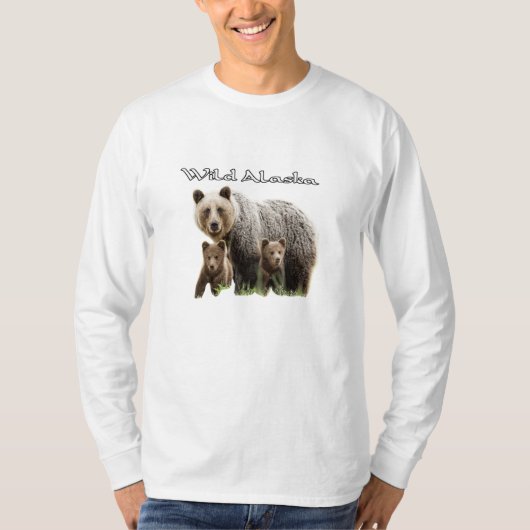 Alaska Wildlife T - Shirt (Vorderseite)