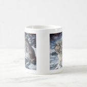 Alaska Wolf Pair während der Tasse (Mittel)